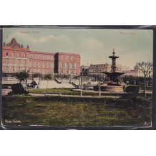 PLAZA COLON TARJETA POSTAL A COLOR